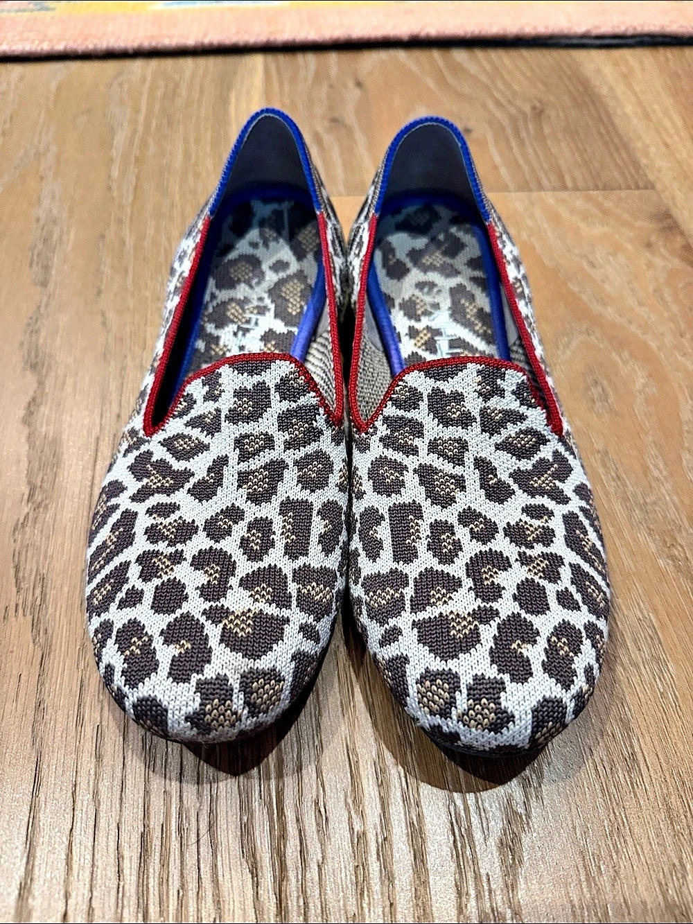 Rothy’s Leopard Print Slip-On Flats